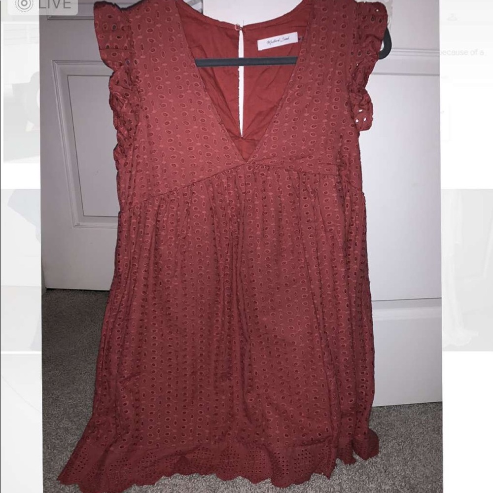 Burnt Orange Dress